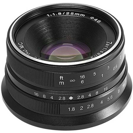 7Artisans 25mm F1.8 APS-C - obiektyw stałoogniskowy
